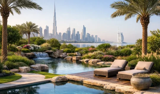 How to Design Landscape in Dubai, UAE