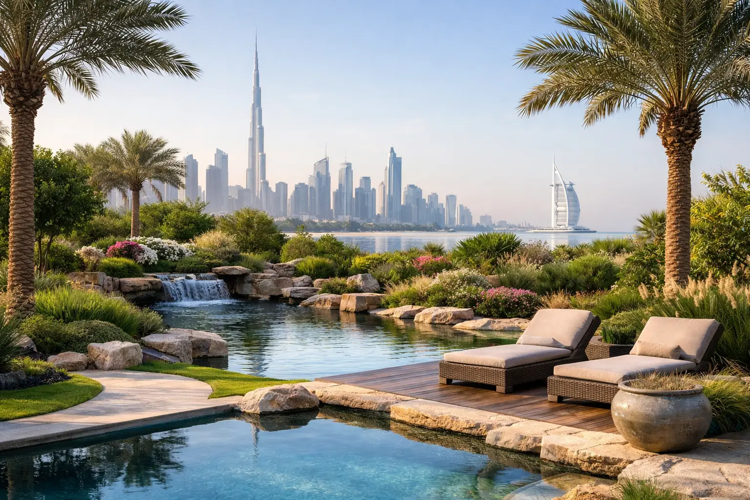 How to Design Landscape in Dubai, UAE