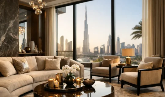 What Defines High End Interior Design Dubai