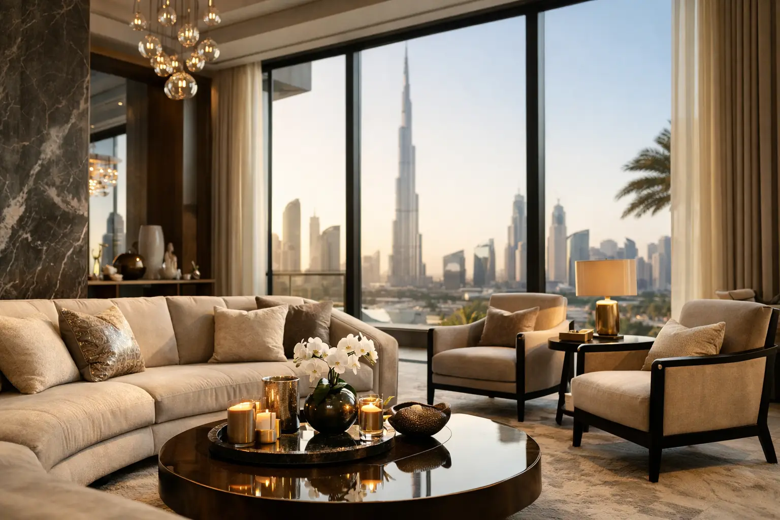 What Defines High End Interior Design Dubai