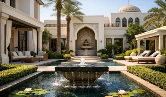 Luxury Villa Courtyard Design Services in Dubai