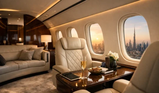 Private Jet Interior Design in Dubai 2026