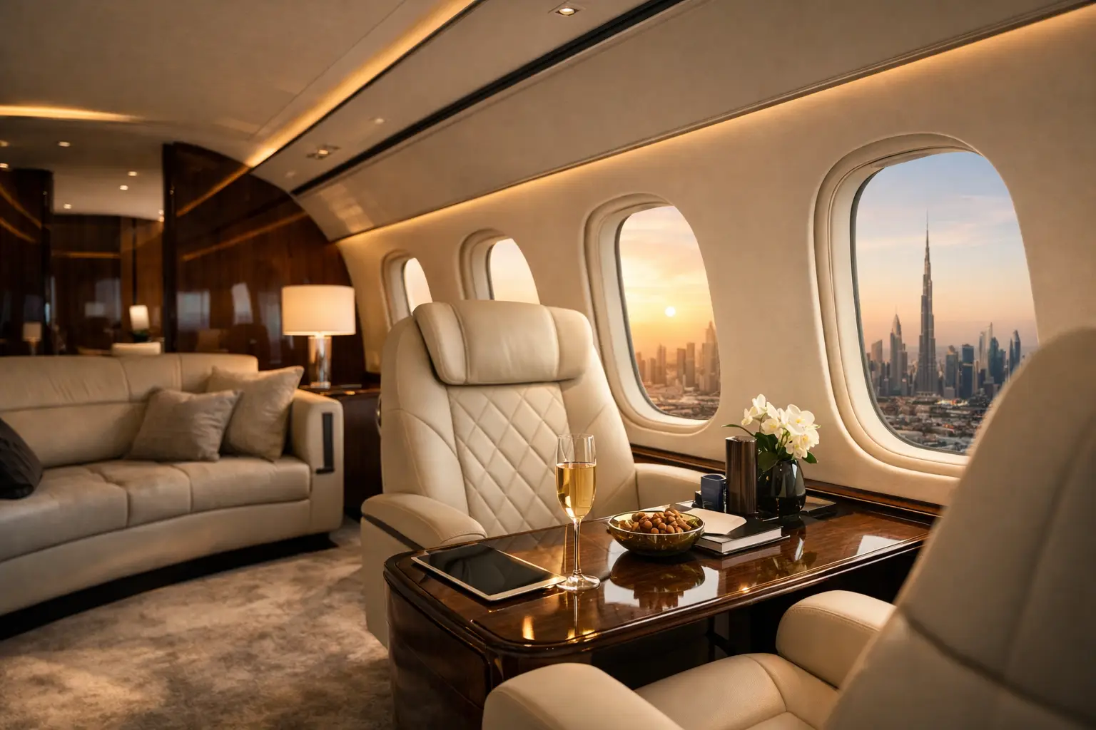 Private Jet Interior Design in Dubai 2026